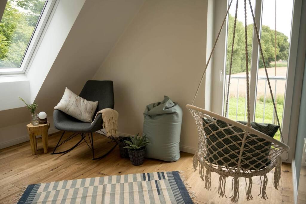 Zum Heuerling Ferienwohung Im Alten Stall Mit Sauna Ферсмольд Экстерьер фото