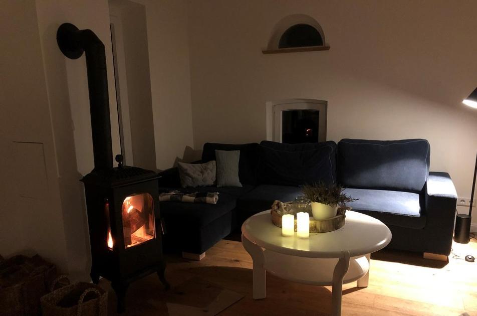 Zum Heuerling Ferienwohung Im Alten Stall Mit Sauna Ферсмольд Экстерьер фото