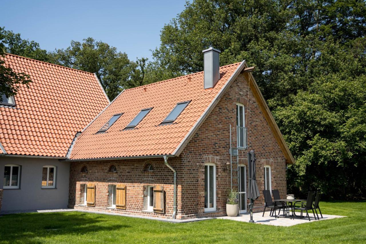Zum Heuerling Ferienwohung Im Alten Stall Mit Sauna Ферсмольд Экстерьер фото